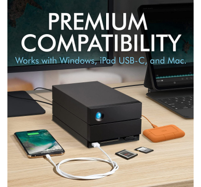Зовнішній жорсткий диск 3.5" 40TB LaCie (STLG40000400)