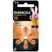 Duracell Батарейки для слухових апаратів Duracell розмір 13, 6 шт.