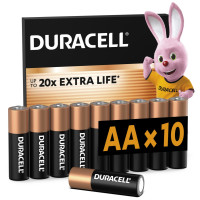 Лужні батарейки Duracell LR06 MN1500 уп. 1x10 шт.