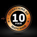 Duracell Лужні батарейки Duracell LR06 MN1500 уп. 1x10 шт.