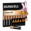 Duracell Лужні батарейки Duracell LR03 MN2400 уп. 1х10 шт.