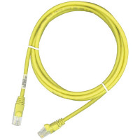 Кросовий шнур Molex PC RJ45, 568B, UTP, stranded, PC 5e, LS0H 3m Yellow