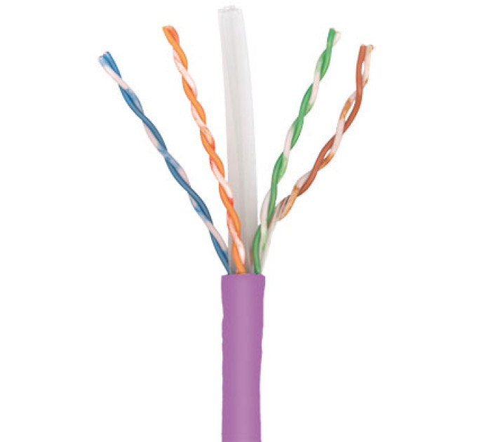 Molex Кабель Molex U/UTP 4 Pair PowerCat 6 (Cat6)/LSZH/500m Reel Violet