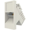 Molex Розетковий модуль Molex Euromod 50х25/1xRJ45/M1 кутовий/STP PowerCat5е White