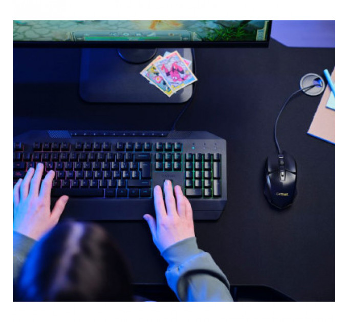 Мишка Trust GXT 109 Felox RGB Black (25036)