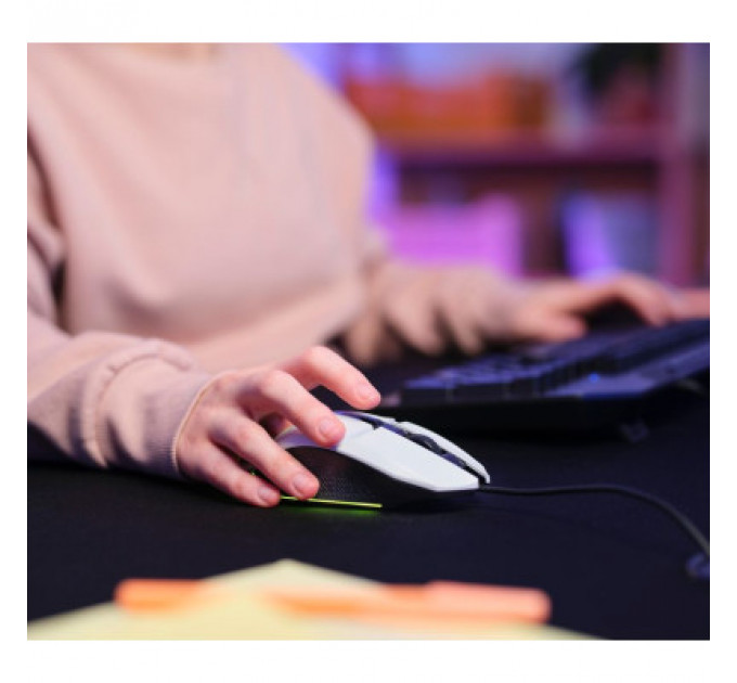 Мишка Trust GXT 109 Felox RGB White (25066)