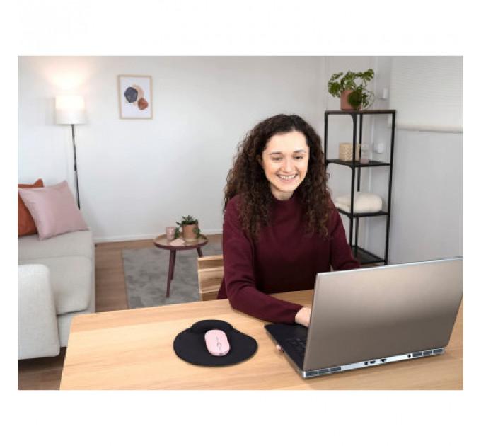 Мишка Trust Puck Wireless/Bluetooth Silent Pink (24125)