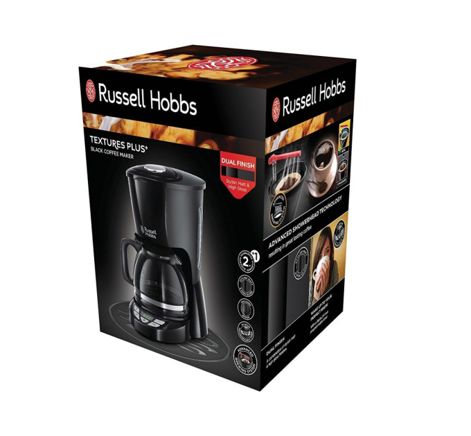 Russell Hobbs Кавоварка Russell Hobbs 22620-56 Textures Plus+ Black