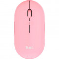 Мишка Trust Puck Wireless/Bluetooth Silent Pink (24125)