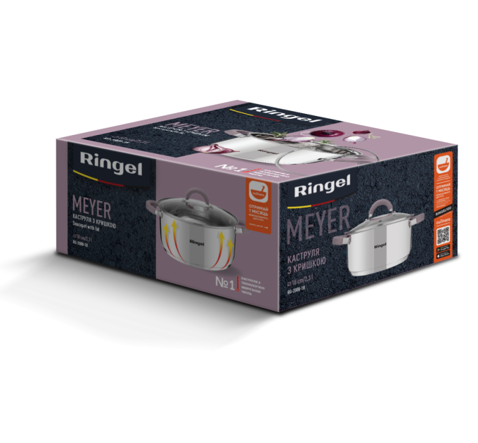 Ringel Каструля RINGEL Meyer (2.3 л) 18 см