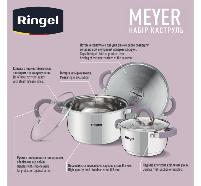 Ringel Набір посуду Ringel Meyer, 6 предметів