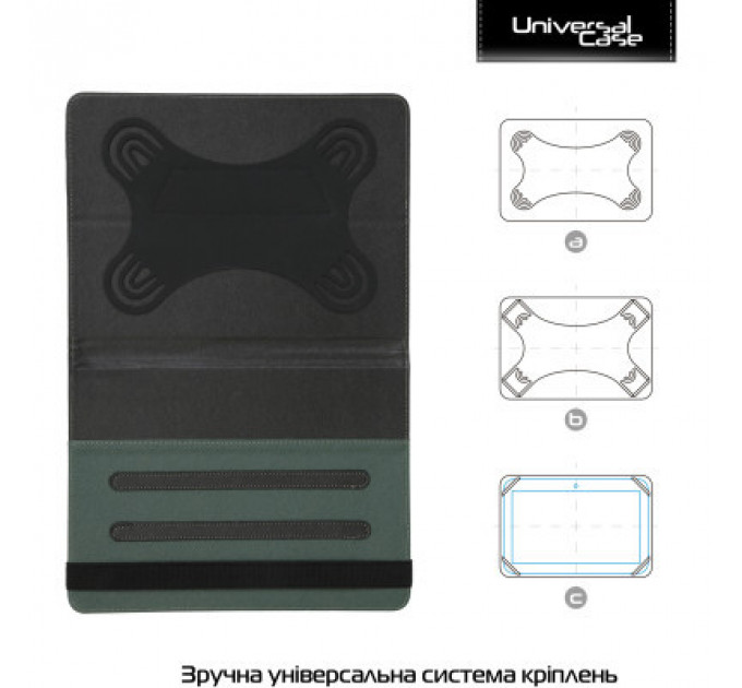Чохол до планшета Armorstandart Elastic Band 10 Black (ARM59075)