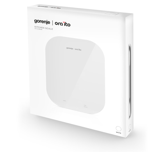 Gorenje Ваги кухонні Gorenje KT 10 ORAITO W (KT10ORAW)