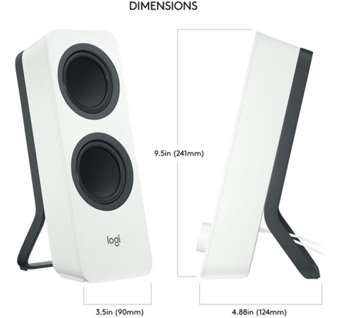 Logitech Акустика Logitech Z207 Bluetooth White (L980-001292)