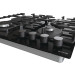 Gorenje Газова варильна поверхня Gorenje GT 642 SYB (BG6BA-G0B)