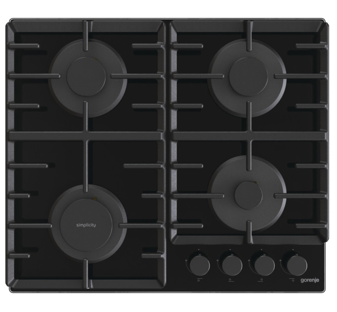 Gorenje Газова варильна поверхня Gorenje GT 642 SYB (BG6BA-G0B)