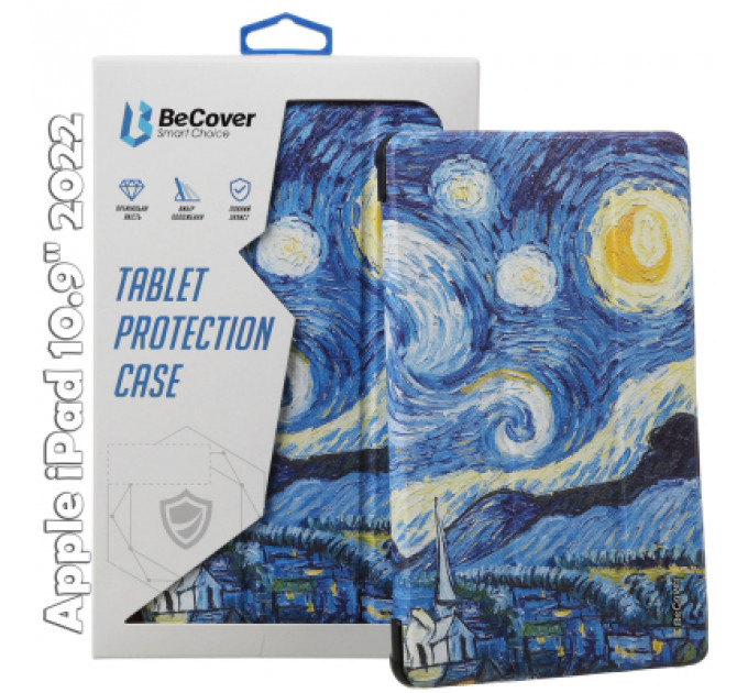 Чохол до планшета BeCover Smart Case Apple iPad 10.9" 2022 Night (709204)