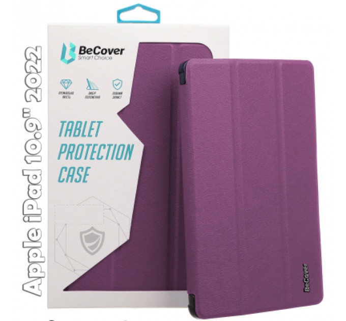 Чохол до планшета BeCover Smart Case Apple iPad 10.9" 2022 Purple (709202)