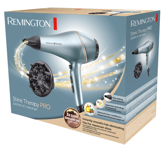 Remington Фен Remington AC9300 Shine Therapy PRO 2200