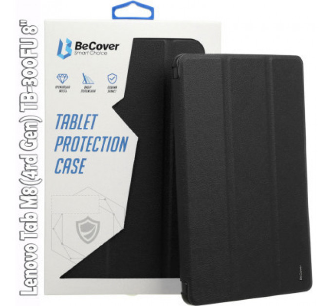 Чохол до планшета BeCover Smart Case Lenovo Tab M8(4rd Gen) TB-300FU 8" Black (709209)