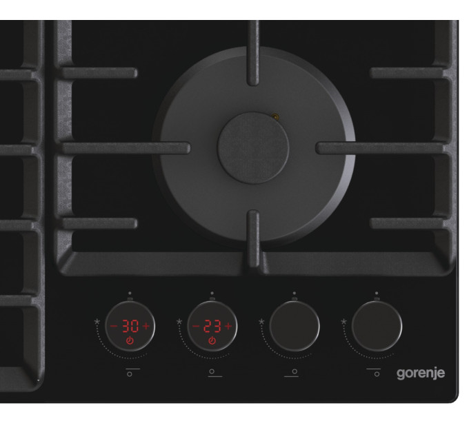 Gorenje Газова варильна поверхня Gorenje GKTW642SYB (BG6BB-G2B)