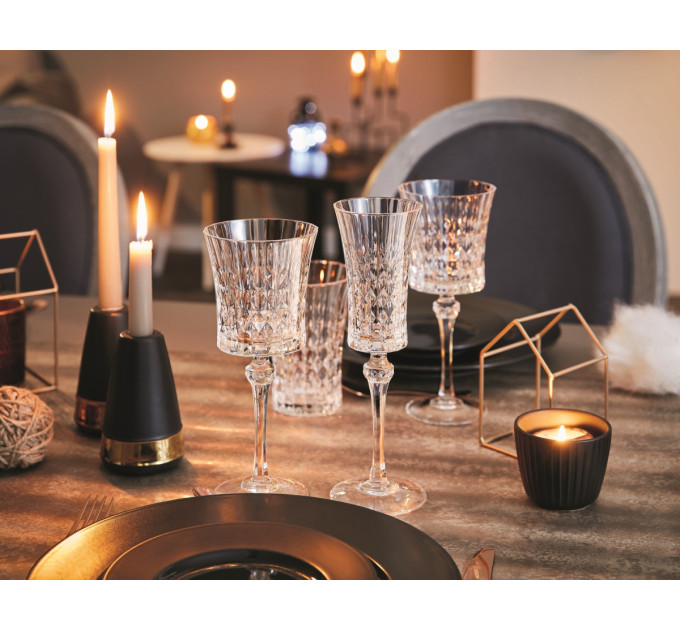 CD'A Набір келихів Cristal d'Arques Paris Lady Diamond, 6х150 мл