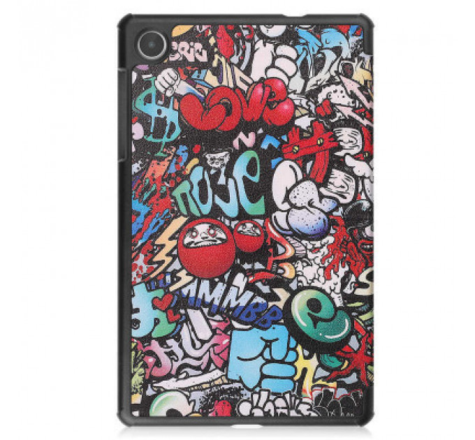 Чохол до планшета BeCover Smart Case Lenovo Tab M8(4rd Gen) TB-300FU 8" Graffiti (709218)