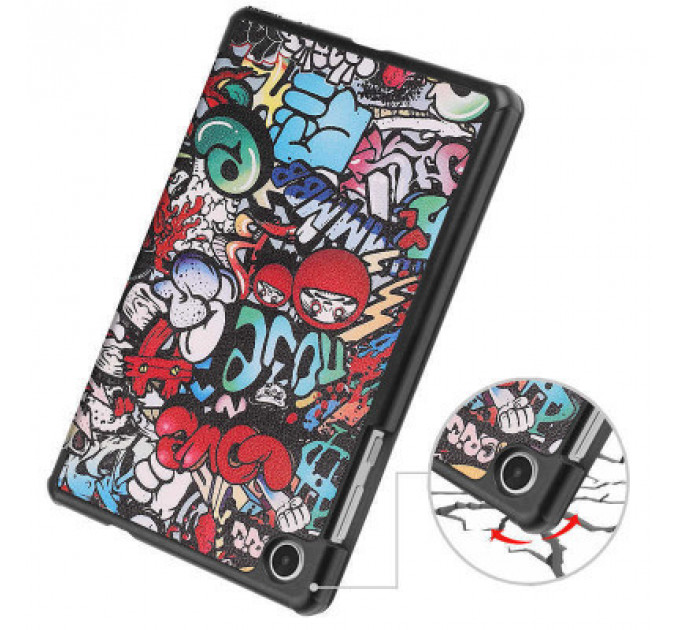 Чохол до планшета BeCover Smart Case Lenovo Tab M8(4rd Gen) TB-300FU 8" Graffiti (709218)