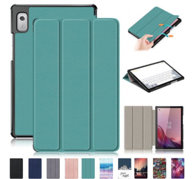 Чохол до планшета BeCover Smart Case Lenovo Tab M9 TB-310 9" Dark Green (709223)