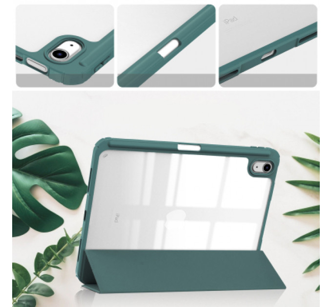 Чохол до планшета BeCover Soft Edge BeCover Apple iPad 10.9" 2022 Dark Green (709182)