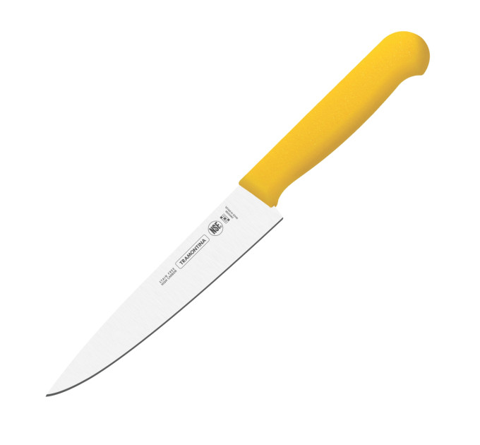 Tramontina Ніж для м'яса Tramontina Profissional Master yellow, 203 мм