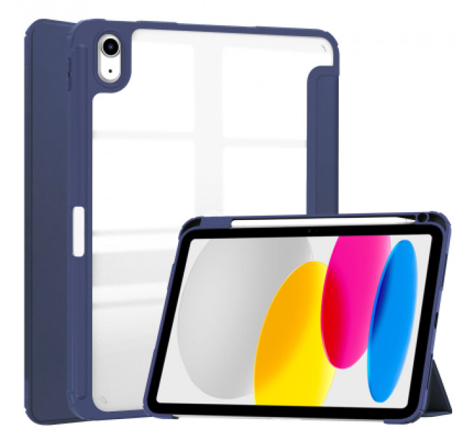 Чохол до планшета BeCover Soft Edge BeCover Apple iPad 10.9" 2022 Deep Blue (709185)