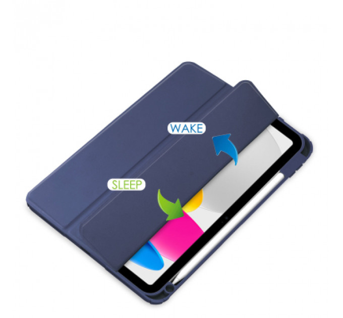 Чохол до планшета BeCover Soft Edge BeCover Apple iPad 10.9" 2022 Deep Blue (709185)