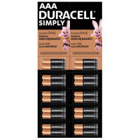 Батарейка Duracell LR03 MN2400 уп.1х2 шт. відривна (плакат 2х10)
