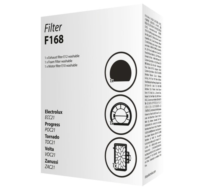 Electrolux Фільтр для пилососу Electrolux F168