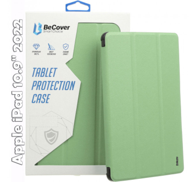 Чохол до планшета BeCover Soft Edge BeCover Apple iPad 10.9" 2022 Green (709183)