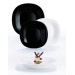 Luminarc Сервіз столовий Luminarc Carine Black&White, 18 предметів