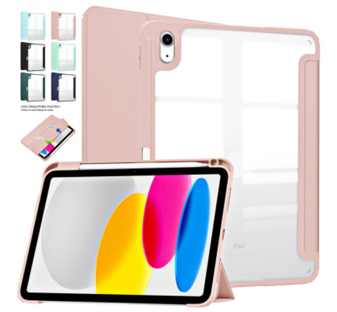 Чохол до планшета BeCover Soft Edge BeCover Apple iPad 10.9" 2022 Rose Gold (709186)