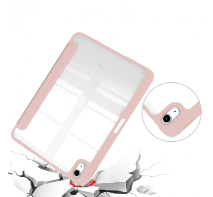 Чохол до планшета BeCover Soft Edge BeCover Apple iPad 10.9" 2022 Rose Gold (709186)