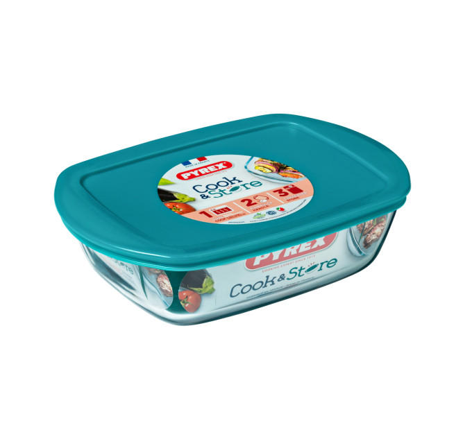 Pyrex Форма з кришкою Pyrex Cook&Store, 28х20х8 см