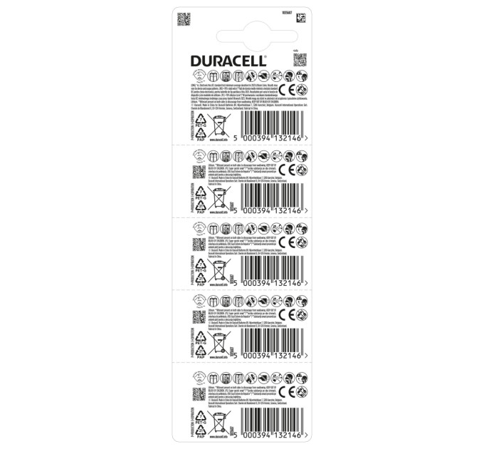 Duracell Батарейка Duracell DL2025 DSN уп. 1х5 шт.