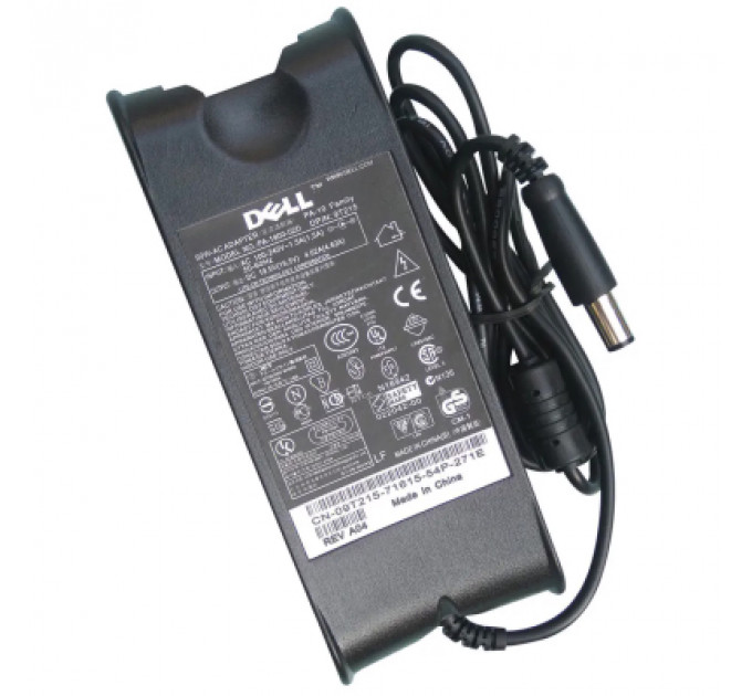 Блок живлення до ноутбуку AlSoft Dell 90W 19.5V, 4.62A, 7.4/5.0 (pin inside) (A40103)