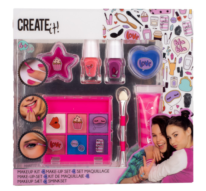 Create it! Набір дитячої косметики Create IT! Рожево-ліловий