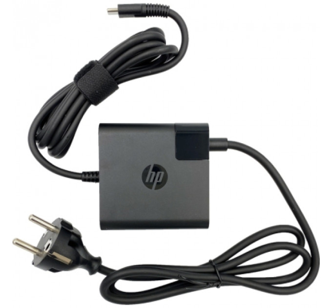 Блок живлення до ноутбуку HP 65W 20V, 3.25A + 15V, 4.33A + 12V, 5A + 9V, 3A + 5V, 3A, USB type-C (TPN-CA06 / A40369)