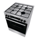 Gorenje Комбінована плита Gorenje GKS6C70XJ (FM6A4D-JPJDB)
