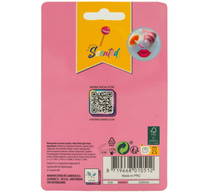 Create it! Блиск для губ Create It! CANDY Морозиво-ріжок в асортименті
