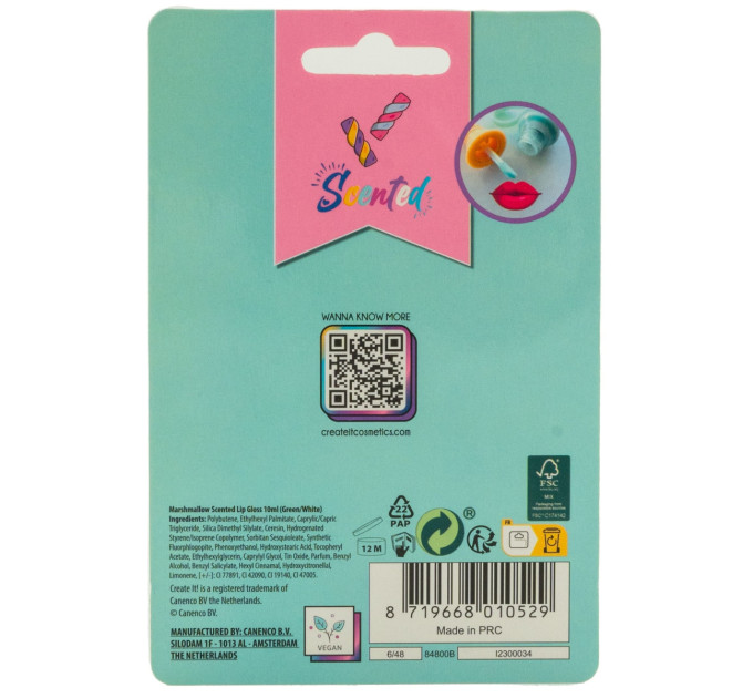 Create it! Блиск для губ Create It! CANDY Морозиво-ріжок в асортименті