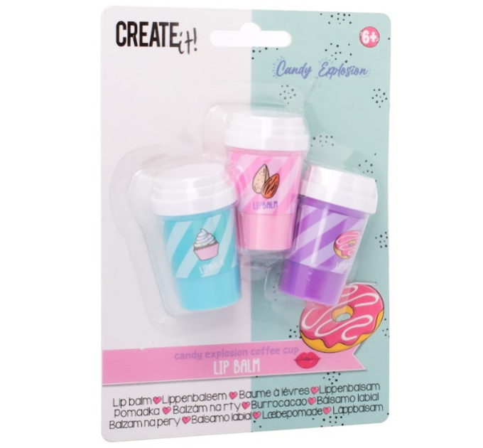 Create it! Набір блисків для губ CANDY Create IT! (3 види) 84805