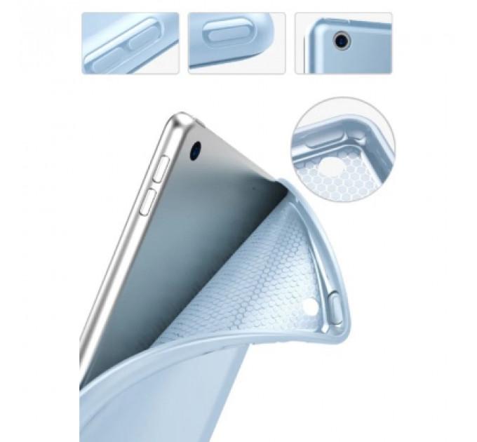 Чохол до планшета BeCover Tri Fold Soft TPU Silicone Apple iPad 9.7 2017/2018 A1822/A1823/A1893/A1954 Light Blue (708512)