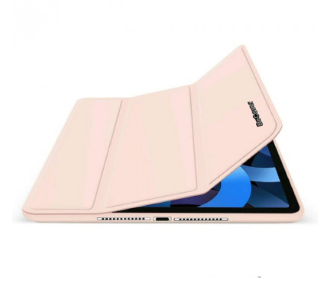 Чохол до планшета BeCover Tri Fold Soft TPU Silicone Apple iPad 9.7 2017/2018 A1822/A1823/A1893/A1954 Pink (708513)